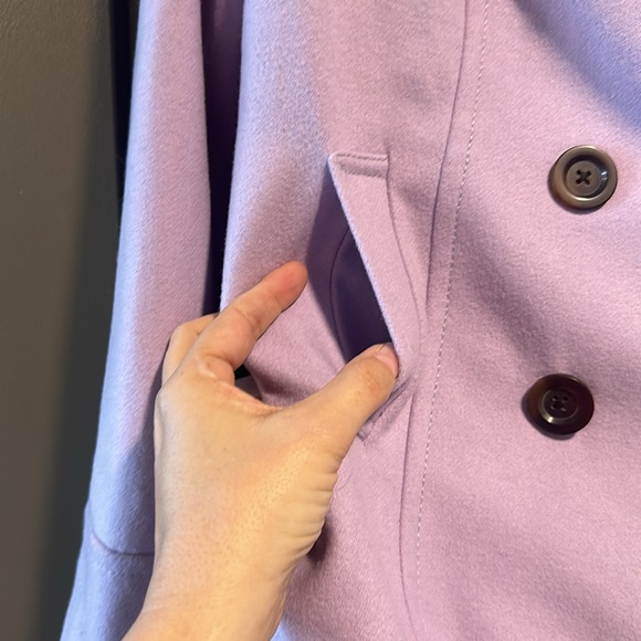 Old Navy Lilac Peacoat - Picture 3 of 5